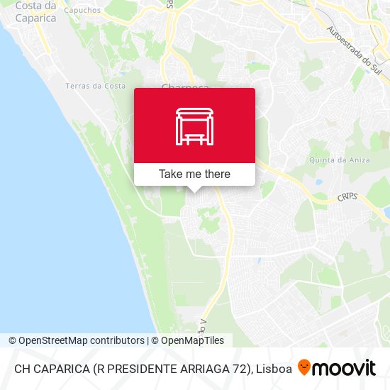 CH CAPARICA (R PRESIDENTE ARRIAGA 72) mapa