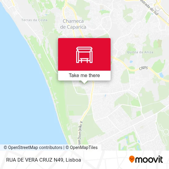 RUA DE VERA CRUZ N49 map