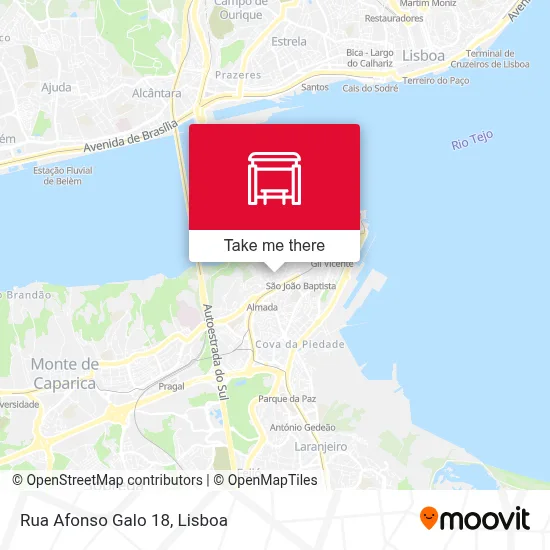 Rua Afonso Galo 18 map