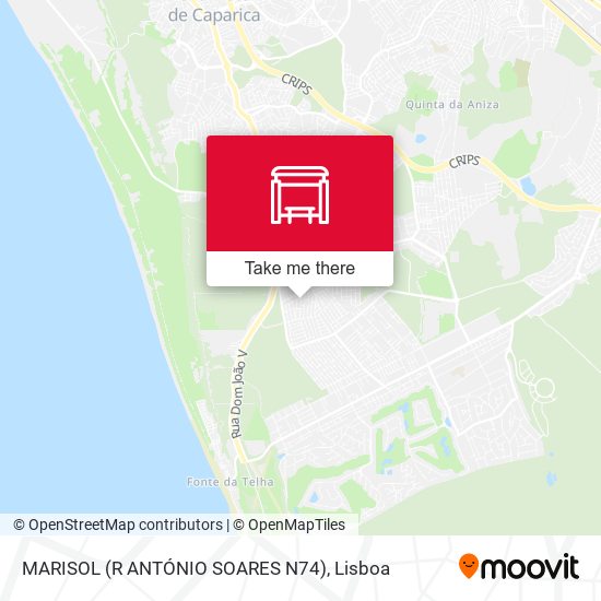 MARISOL (R ANTÓNIO SOARES N74) map