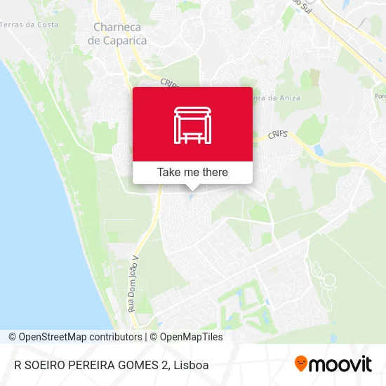 R SOEIRO PEREIRA GOMES 2 map