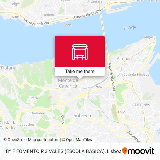 Bº F FOMENTO R 3 VALES (ESCOLA BÁSICA) mapa