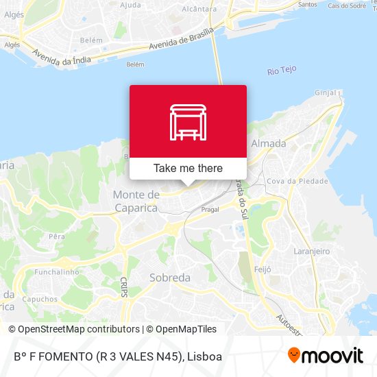Bº F FOMENTO (R 3 VALES N45) map