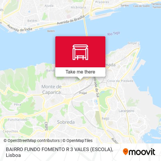 BAIRRO FUNDO FOMENTO R 3 VALES (ESCOLA) map