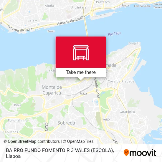 BAIRRO FUNDO FOMENTO R 3 VALES (ESCOLA) map