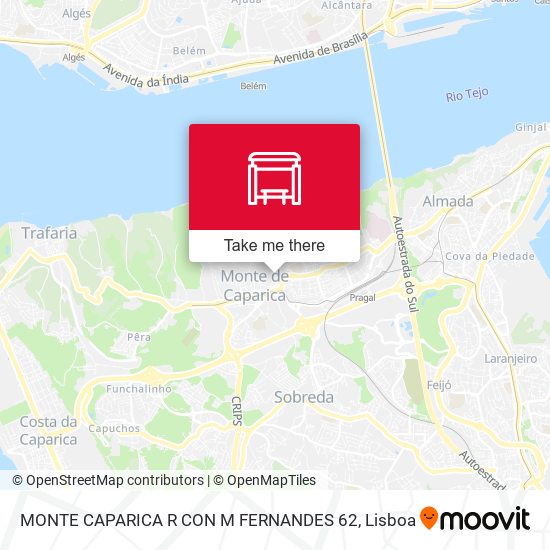 MONTE CAPARICA R CON M FERNANDES 62 mapa