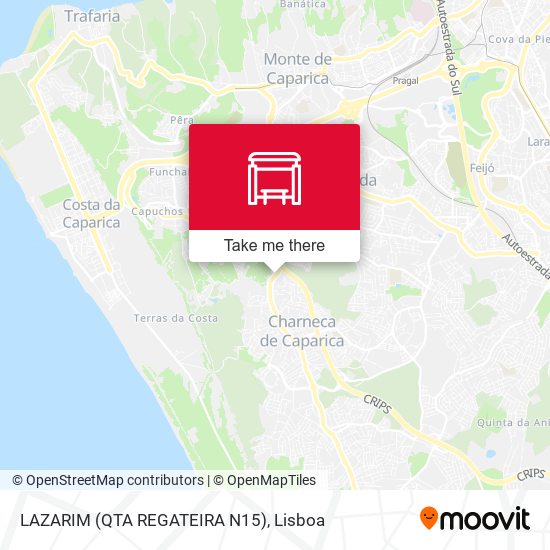 LAZARIM (QTA REGATEIRA N15) mapa