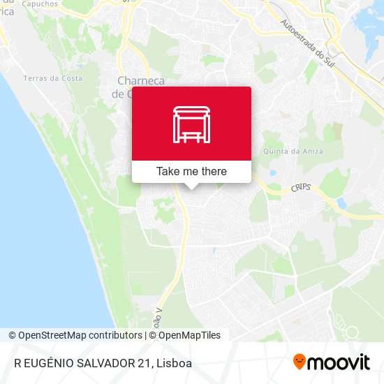 R EUGÉNIO SALVADOR 21 mapa