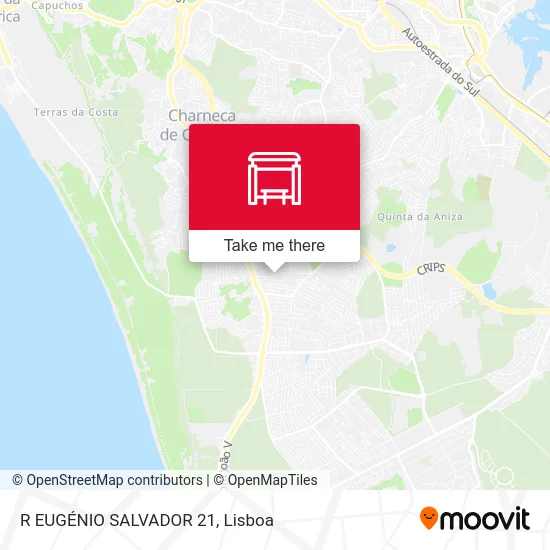 R EUGÉNIO SALVADOR 21 map