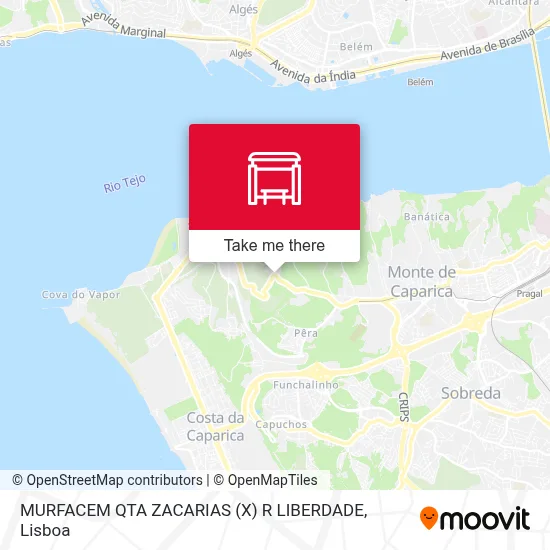 MURFACEM QTA ZACARIAS (X) R LIBERDADE map