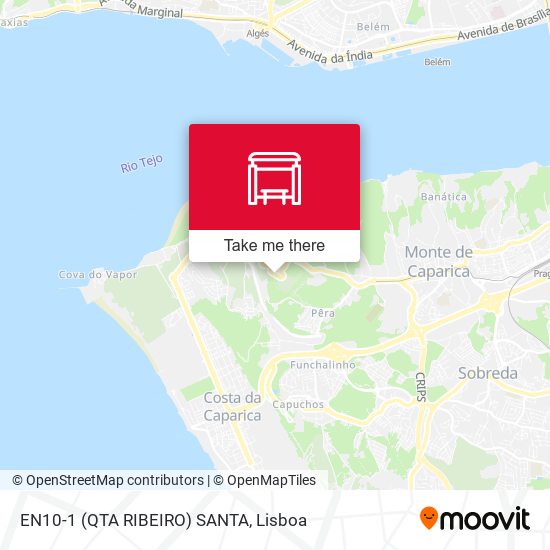 EN10-1 (QTA RIBEIRO) SANTA mapa