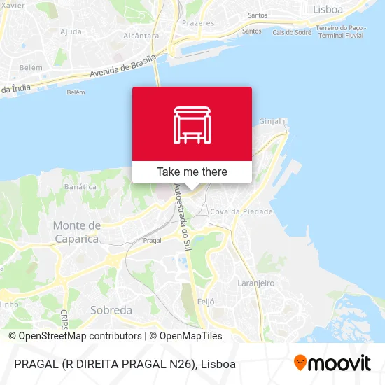 PRAGAL (R DIREITA PRAGAL N26) map