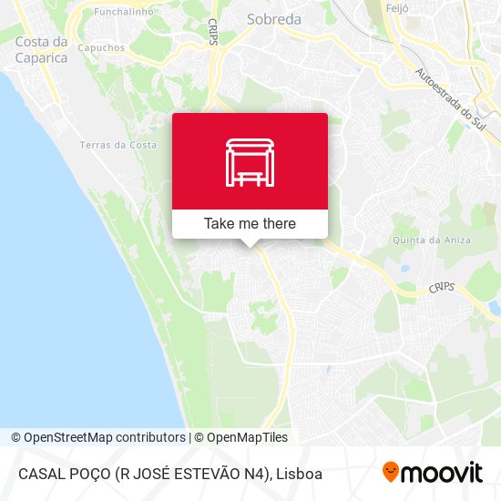 CASAL POÇO (R JOSÉ ESTEVÃO N4) map