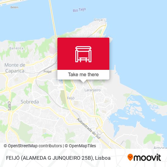 FEIJÓ (ALAMEDA G JUNQUEIRO 25B) mapa