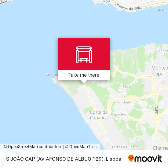 S JOÃO CAP (AV AFONSO DE ALBUQ 129) mapa