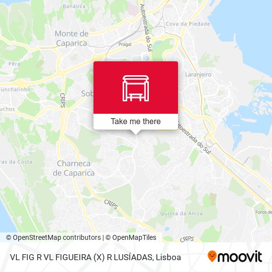 VL FIG R VL FIGUEIRA (X) R LUSÍADAS map