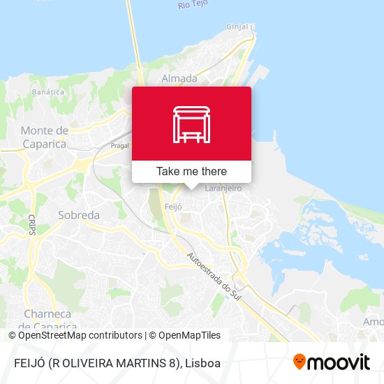 FEIJÓ (R OLIVEIRA MARTINS 8) mapa