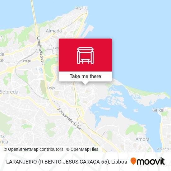 LARANJEIRO (R BENTO JESUS CARAÇA 55) map