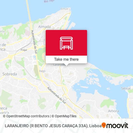 LARANJEIRO (R BENTO JESUS CARAÇA 33A) map