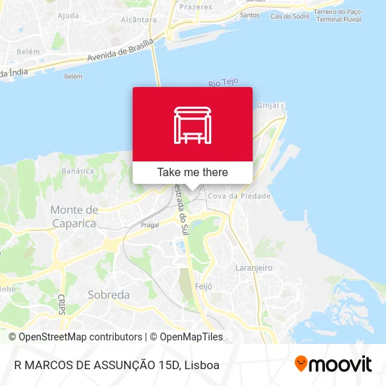 R MARCOS DE ASSUNÇÃO 15D map