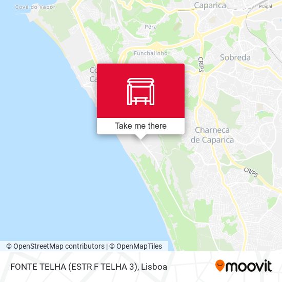 FONTE TELHA (ESTR F TELHA 3) mapa
