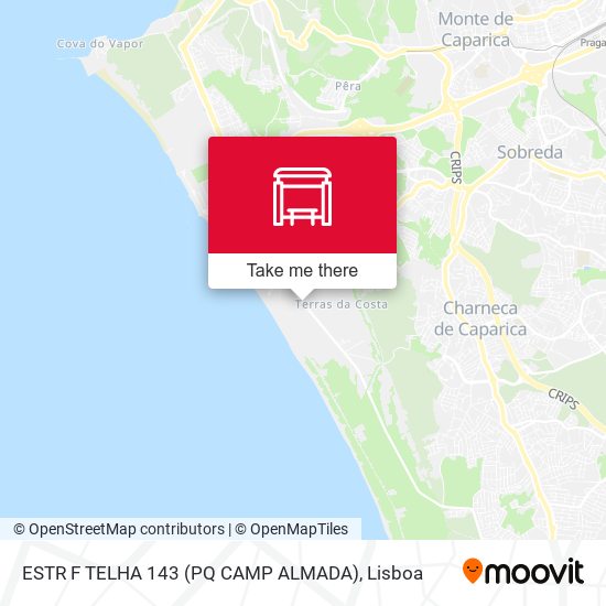 ESTR F TELHA 143 (PQ CAMP ALMADA) map