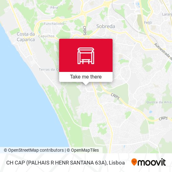 CH CAP (PALHAIS R HENR SANTANA 63A) map