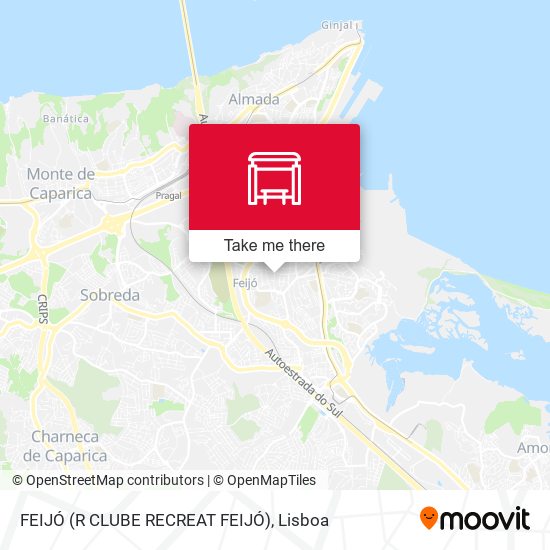FEIJÓ (R CLUBE RECREAT FEIJÓ) map