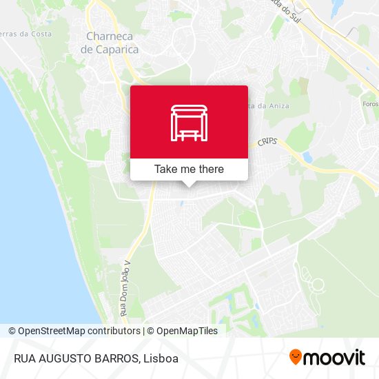 RUA AUGUSTO BARROS map