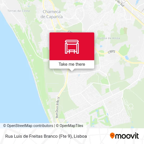 Rua Luis de Freitas Branco (Fte 9) map