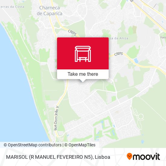 MARISOL (R MANUEL FEVEREIRO N5) map
