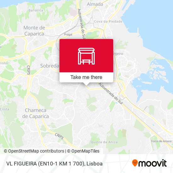 VL FIGUEIRA (EN10-1 KM 1 700) map