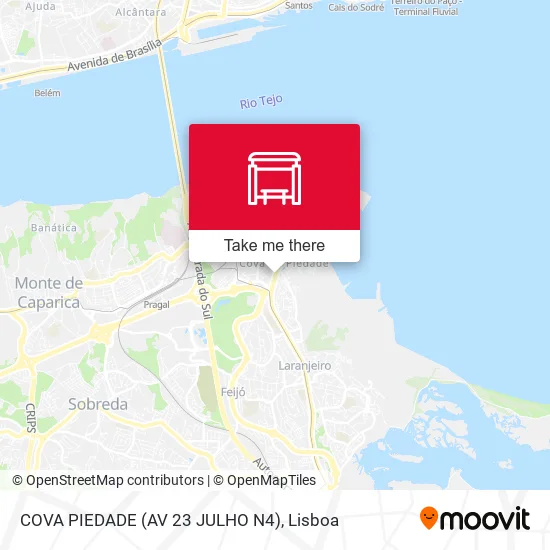 COVA PIEDADE (AV 23 JULHO N4) map