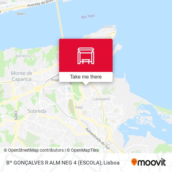 Bº GONÇALVES R ALM NEG 4 (ESCOLA) map
