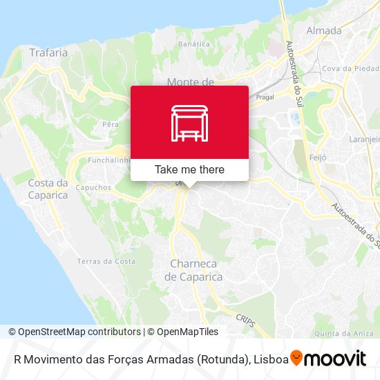 R Movimento das Forças Armadas (Rotunda) map
