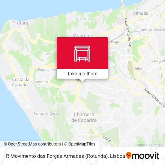 R Movimento das Forças Armadas (Rotunda) map