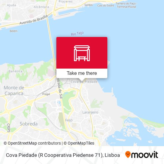 Cova Piedade (R Cooperativa Piedense 71) map