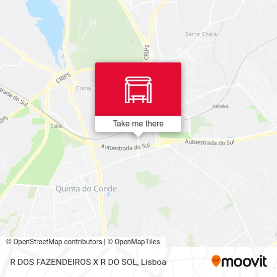 R DOS FAZENDEIROS X R DO SOL map