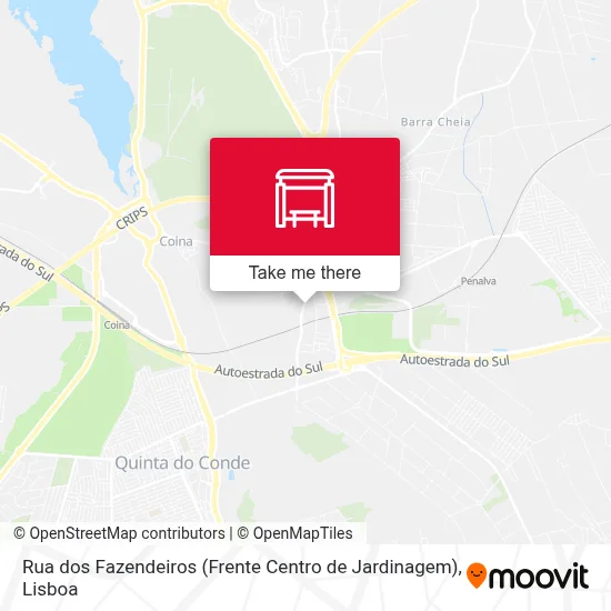 Rua dos Fazendeiros (Frente Centro de Jardinagem) map