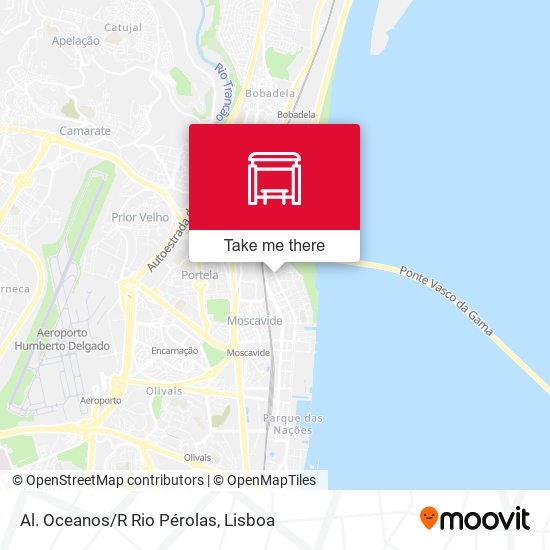 Al. Oceanos/R Rio Pérolas map