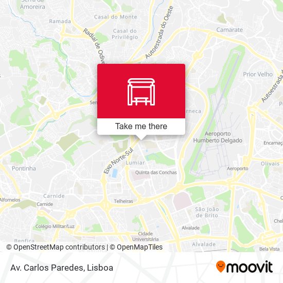Av. Carlos Paredes mapa