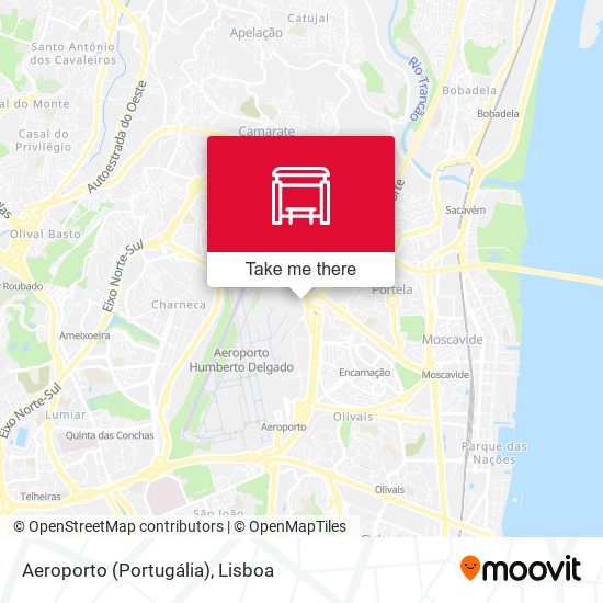 Aeroporto (Portugália) map