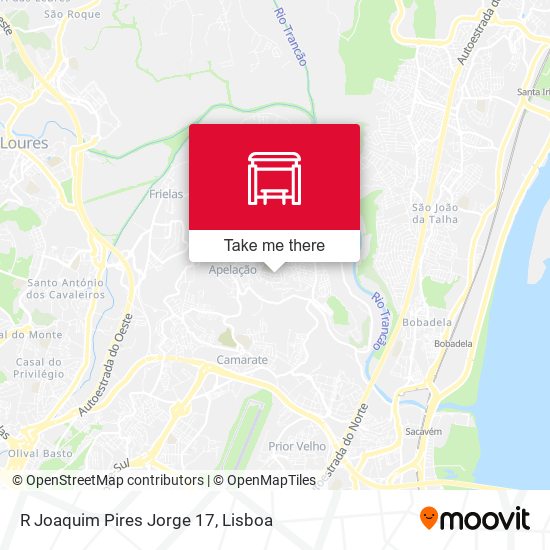 R Joaquim Pires Jorge 17 map