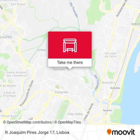 R Joaquim Pires Jorge 17 map