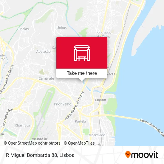 R Miguel Bombarda 88 map