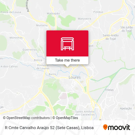 R Cmte Carvalho Araújo 52 (Sete Casas) map