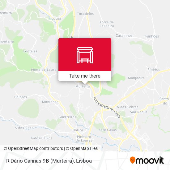 R Dário Cannas 9B (Murteira) map