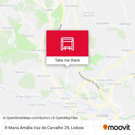 R Maria Amália Vaz de Carvalho 29 map