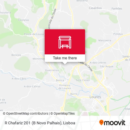 R Chafariz 201 (B Novo Palhais) map