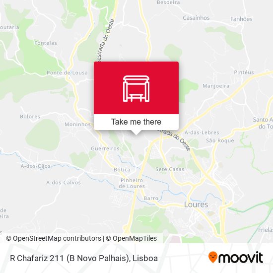 R Chafariz 211 (B Novo Palhais) map